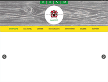 Tablet Screenshot of hotel-post-mayr.at